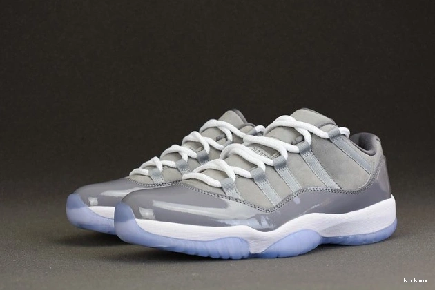 Rep MAX Low Air Grey Jordan 11 528895-003 Cool 0714